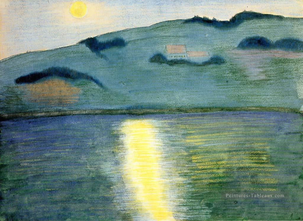 lac Marianne von Werefkin paysage Peintures à l'huile